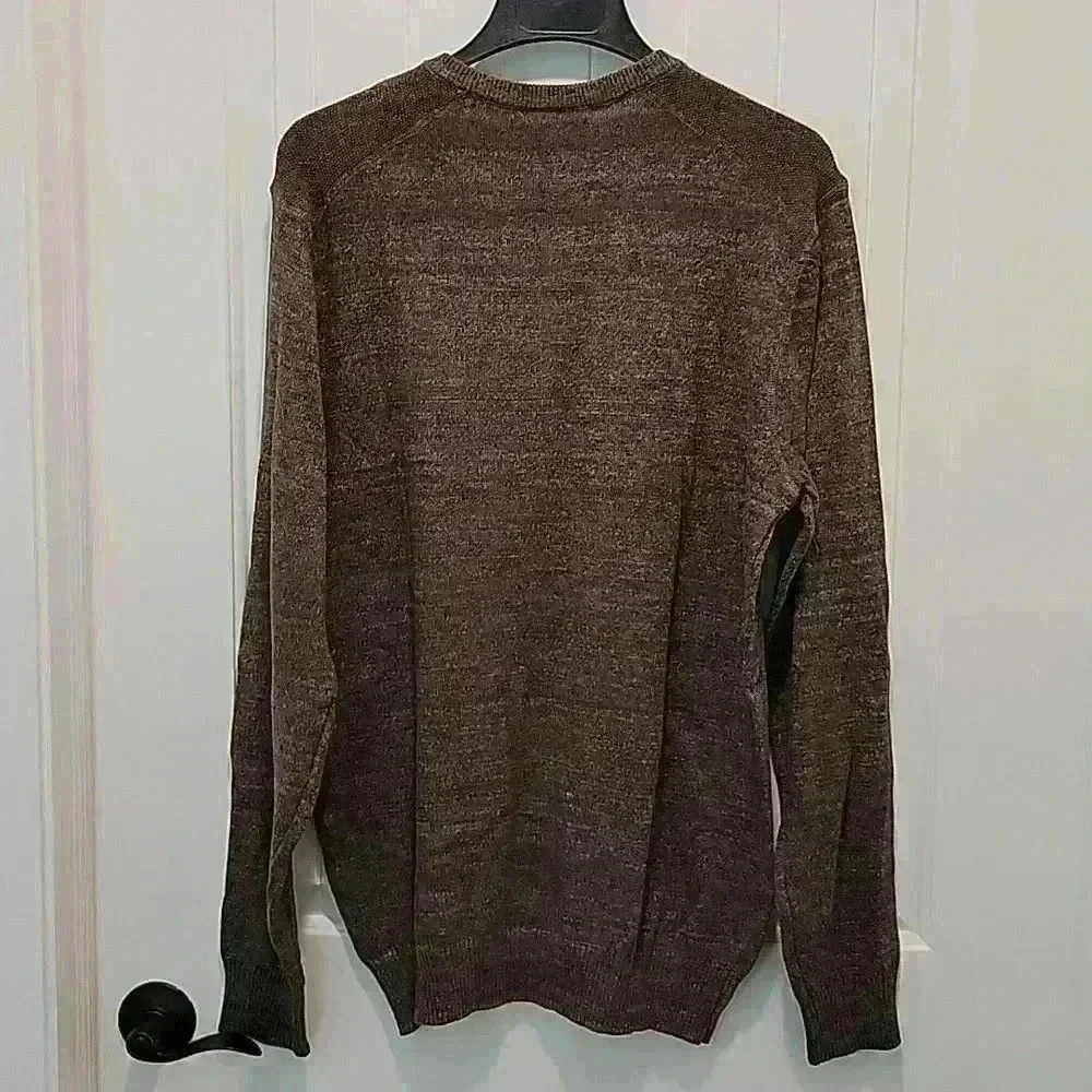Fairlane & Sons Brown Casual Sweater Size Large - Picture 4 of 6